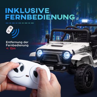 Coche eléctrico infantil con suspensión suave, con