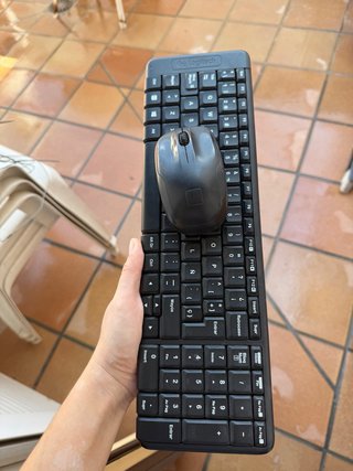 Teclado y Ratón Inalámbrico Logitech