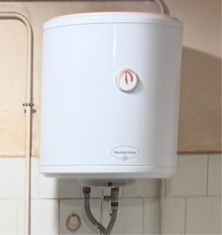 Termo Eléctrico Mediterraneo 50L Blanco