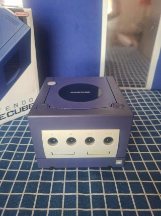 GAMECUBE ORIGINAL COMPLETA AZUL INDIGO OFICIAL