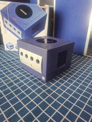 GAMECUBE ORIGINAL COMPLETA AZUL INDIGO OFICIAL