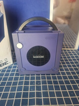 GAMECUBE ORIGINAL COMPLETA AZUL INDIGO OFICIAL