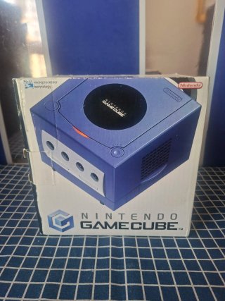 GAMECUBE ORIGINAL COMPLETA AZUL INDIGO OFICIAL