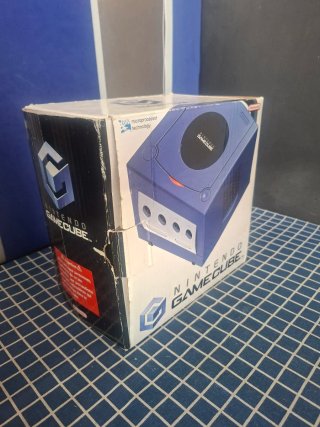 GAMECUBE ORIGINAL COMPLETA AZUL INDIGO OFICIAL