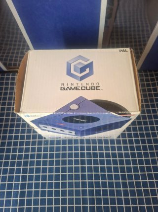 GAMECUBE ORIGINAL COMPLETA AZUL INDIGO OFICIAL