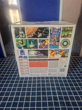 GAMECUBE ORIGINAL COMPLETA AZUL INDIGO OFICIAL