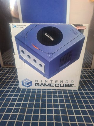 GAMECUBE ORIGINAL COMPLETA AZUL INDIGO OFICIAL