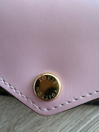 Cartera Louis Vuitton Marrón y Rosa