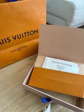 Cartera Louis Vuitton Marrón y Rosa