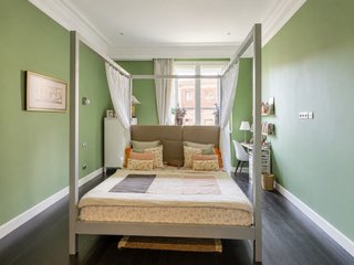 Cama dosel contemporánea