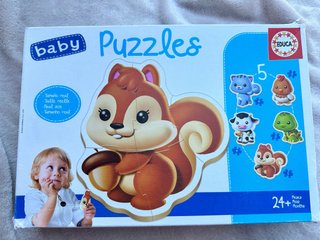 Puzzle Educa Baby 5 Piezas Animales