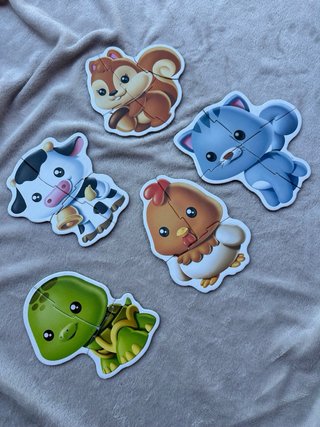 Puzzle Educa Baby 5 Piezas Animales