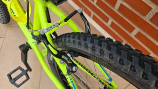 Bicicleta Rockrider 500 24 Amarilla