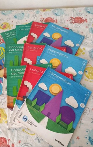 Libros 3 de primaria