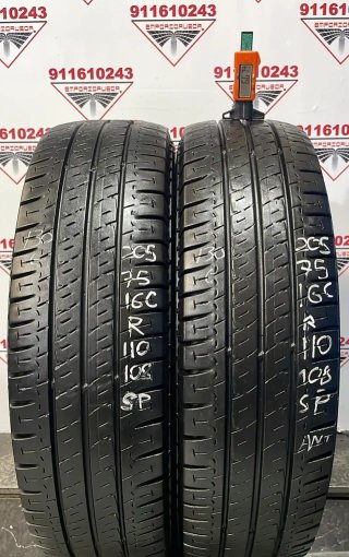 205 75 16C R MICHELIN RUEDA AL 90% VIDA UTIL