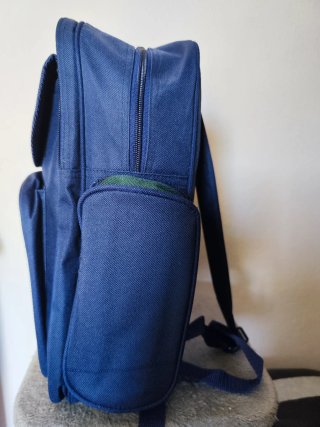 Mochila Genius Azul Marinho Escolar e Dia a Dia