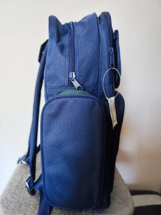 Mochila Genius Azul Marinho Escolar e Dia a Dia