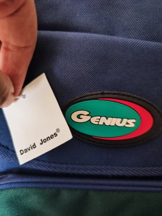 Mochila Genius Azul Marinho Escolar e Dia a Dia