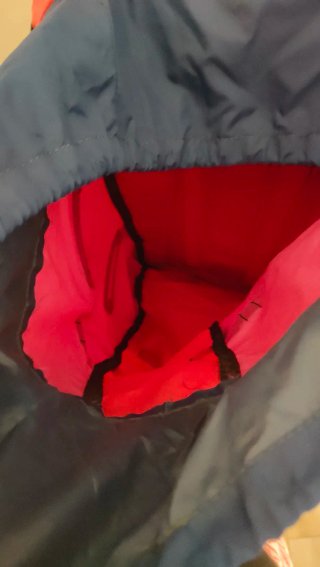 Mochila de acampada Alpina naranja y rosa GRANDE