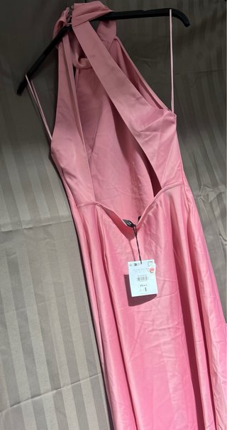 Vestido de noche rosa