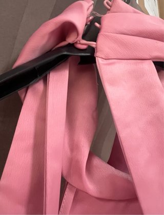 Vestido de noche rosa