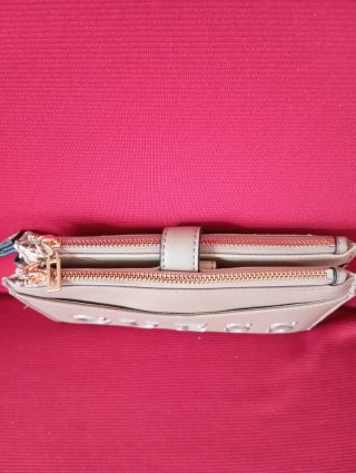 Portafoglio Guess donna beige