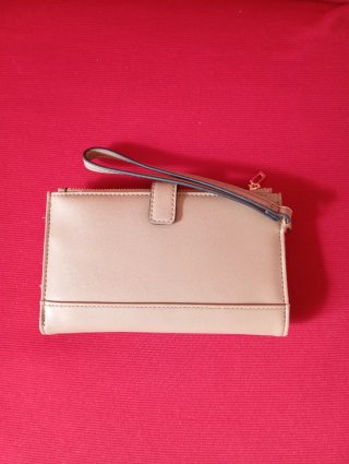 Portafoglio Guess donna beige