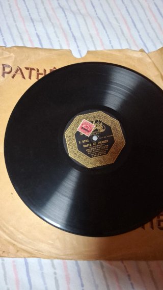 Disco Pathé 78 RPM Ramona X9762 gramófono