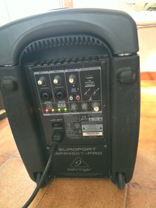 Altavoz Portátil Behringer MPA40BT-PRO Bluetooth