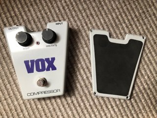 Pedal Compresor VOX 1903 Guitarra