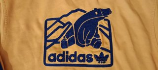Chaqueta Adidas Naranja y Negra