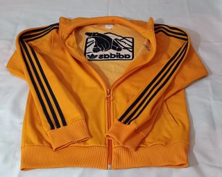 Chaqueta Adidas Naranja y Negra