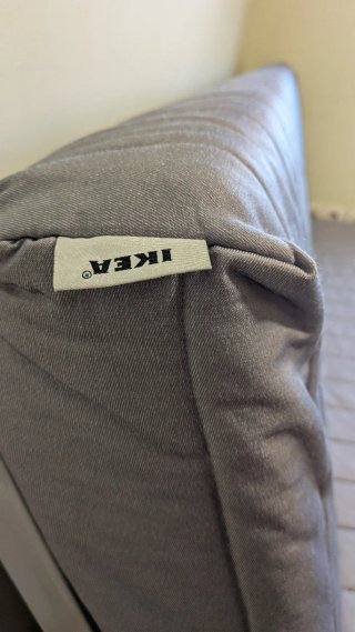 Sofá Cama IKEA Gris 140cm