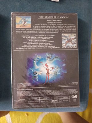 Colección DVD Don Quijote Precintados Cruz Delgado