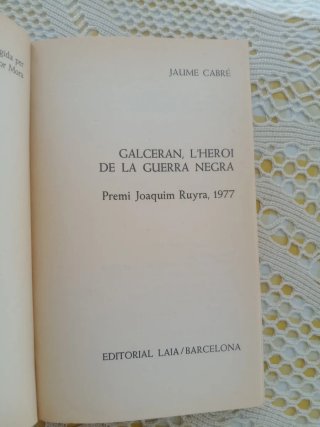 Galcerán, l'heroi de la guerra negra
