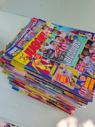Mega lote revistas Jugón desde 2015