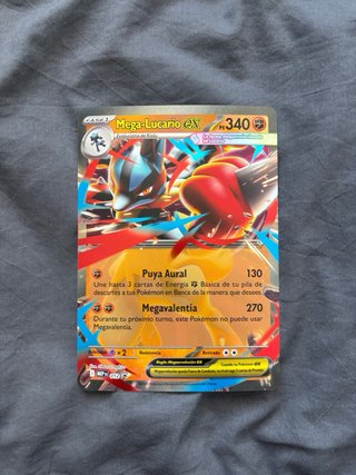 Carta Pokémon Mega-Lucario EX