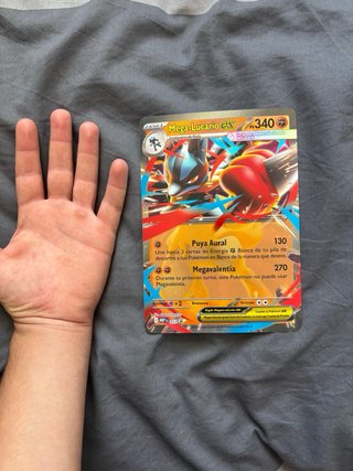 Carta Pokémon Mega-Lucario EX
