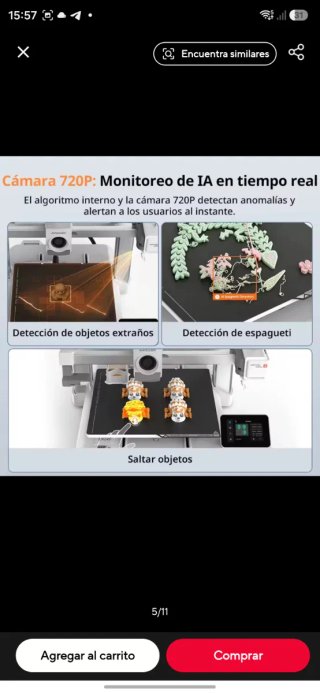 Impresora 3D Anycubic Kobra 4 COMBO + Filamento