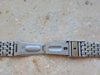 Bracciale Chicco di Riso 18mm finali dritti