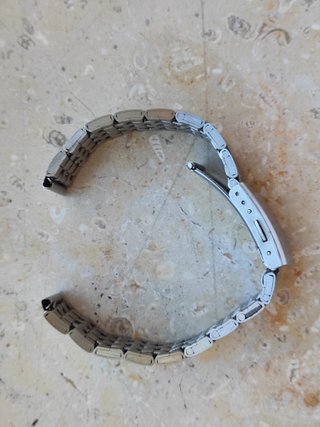 Bracciale Chicco di Riso 18mm finali dritti