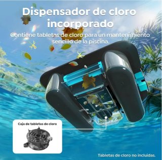 Robot skimmer solar
