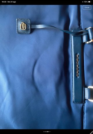 Borsa porta PC Piquadro Blu