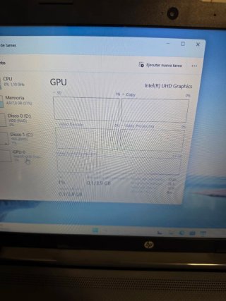 Ordenador portátil HP I3 DÉCIMA GENERACIÓN, 8RAM