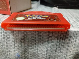 Pokémon Rojo Fuego GBA PAL España Original