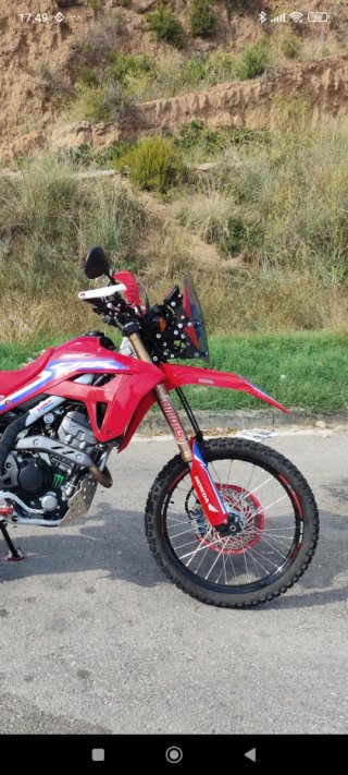Honda CRF300L Torre Navegación