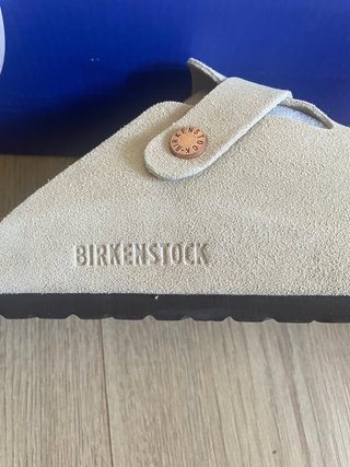 Birkenstock Boston Camoscio Beige Tg 42