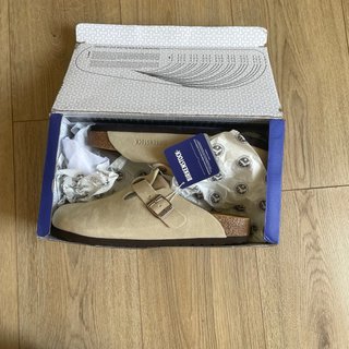 Birkenstock Boston Camoscio Beige Tg 42