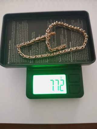 Pulsera Oro Amarillo y Blanco 9K