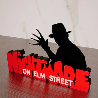 Logo cartel de Pesadilla en Elm Street